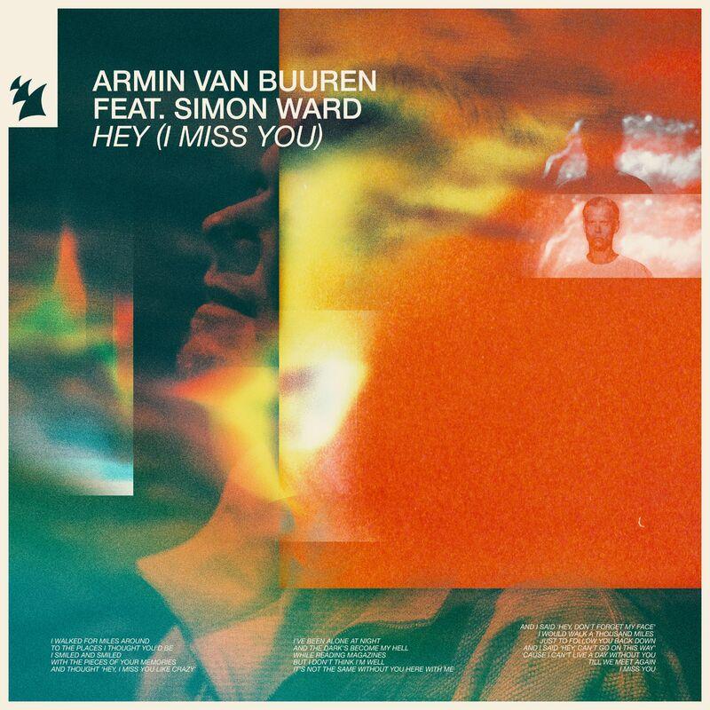 Cover voor Armin van Buuren; Simon Ward Hey (I Miss You)